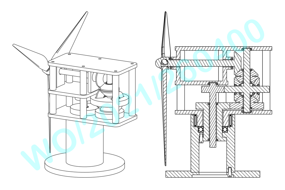 ELEUTHERO ON WIND TURBINE - BEVEL GEARS